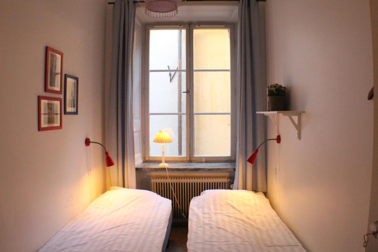 Small Twin Room quiet street view